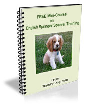 Free training Course for Springer Spaniels