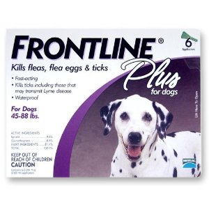 Frontline Plus Flea and Tick Control for 45- to 88-Pound