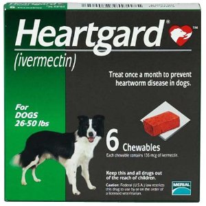 Heartgard Chewable - Green (136 mcg/6 ct) Heartgard Chewable - Green (136 mcg/6 ct)