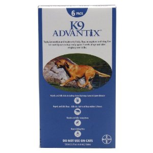 K9 Advantix by Bayer 100 (Over 55-lbs) (6-pack )